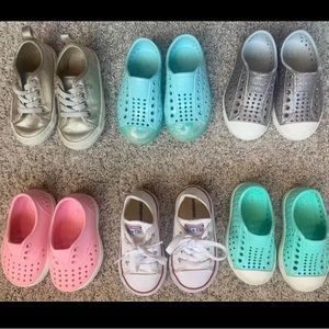 11 Items Bundled - Baby Girl Shoes / Sandals